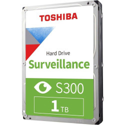HDD TOSHIBA Surveillance S300, 1TB, 5400/5700rpm, 256MB, SATA 3