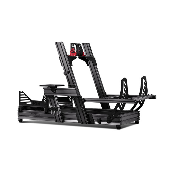 Next Level Racing F-GT Elite Aluminium Simulator Cockpit - Front and Side Mount Edition Next Level Racing F-GT Elite Aluminium Simulator Cockpit - Front and Side Mount Edition