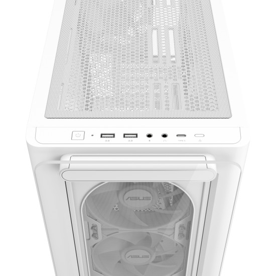 Case ASUS A23 PLUS TG - White Case ASUS A23 PLUS TG - White