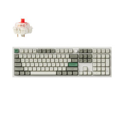 Mechanical keyboard Keychron Q6 Max QMK Shell White - Gateron Jupiter Red