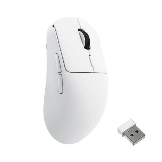 Gaming Mouse Lemokey G2 8K, Matte White Gaming Mouse Lemokey G2 8K, Matte White
