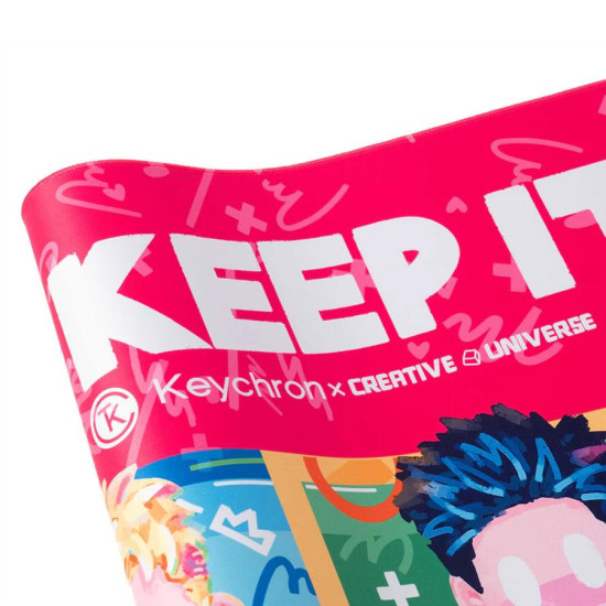 Desk Mat Keychron - Rapper Keep it Real Desk Mat Keychron - Rapper Keep it Real