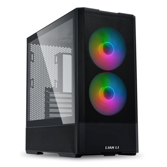 Кутия Lian Li LANCOOL 207 Mid-Tower, Tempered Glass, Черно Кутия Lian Li LANCOOL 207 Mid-Tower, Tempered Glass, Черно