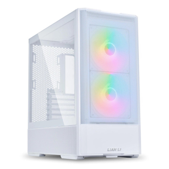 Case Lian Li LANCOOL 207 Mid-Tower, Tempered Glass, White Case Lian Li LANCOOL 207 Mid-Tower, Tempered Glass, White