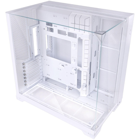 Кутия Lian Li O11 Vision Compact Mid-Tower, Tempered Glass, Бяло Кутия Lian Li O11 Vision Compact Mid-Tower, Tempered Glass, Бяло