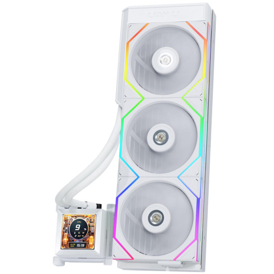 Охладител за процесор Lian Li HydroShift LCD 360 TL - White Охладител за процесор Lian Li HydroShift LCD 360 TL - White