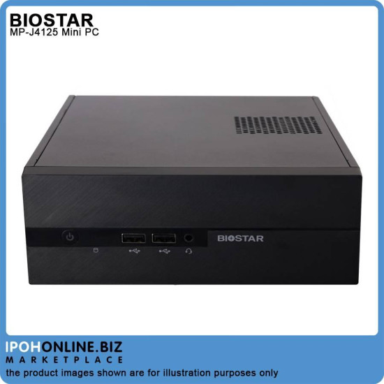 Barebone Biostar J4125NHU Intel Celeron J4125 Processor, 2xDIMM DDR4 Barebone Biostar J4125NHU Intel Celeron J4125 Processor, 2xDIMM DDR4