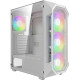Кутия Gamdias AURA GC1 Elite White - Mesh RGB Кутия Gamdias AURA GC1 Elite White - Mesh RGB