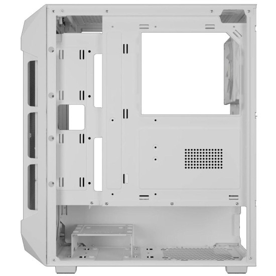 Кутия Gamdias AURA GC1 Elite White - Mesh RGB Кутия Gamdias AURA GC1 Elite White - Mesh RGB
