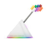 FragON - Citadel RGB Mouse Bungee with 8 colorful clips, White FragON - Citadel RGB Mouse Bungee with 8 colorful clips, White
