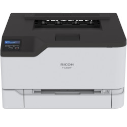 Laser Printer RICOH P C200W, USB 2.0, LAN, WiFi, A4, 2400 x 600 dpi, 24 ppm, Aluminium