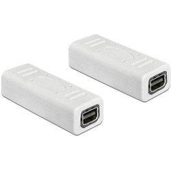 Delock Adapter mini DisplayPort 1.2 female > female Gender Changer Delock Adapter mini DisplayPort 1.2 female > female Gender Changer