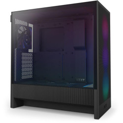 Case NZXT H5 Flow RGB 2024 Black, Mid-Tower Case NZXT H5 Flow RGB 2024 Black, Mid-Tower