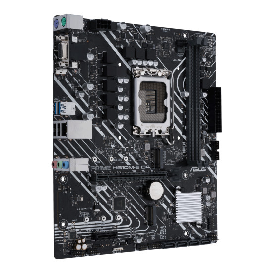 Дънна платка ASUS PRIME H610M-E-CSM DDR4, LGA 1700 mATX Дънна платка ASUS PRIME H610M-E-CSM DDR4, LGA 1700 mATX