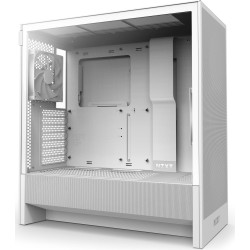 Case NZXT H5 Flow RGB 2024 White, Mid-Tower Case NZXT H5 Flow RGB 2024 White, Mid-Tower