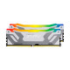 Памет Kingston FURY Renegade White RGB 48GB(2x24GB) DDR5 8400MHz CL40 Памет Kingston FURY Renegade White RGB 48GB(2x24GB) DDR5 8400MHz CL40