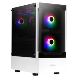 Case Gamdias Talos E3 White ARGB - Mid Tower Case Gamdias Talos E3 White ARGB - Mid Tower