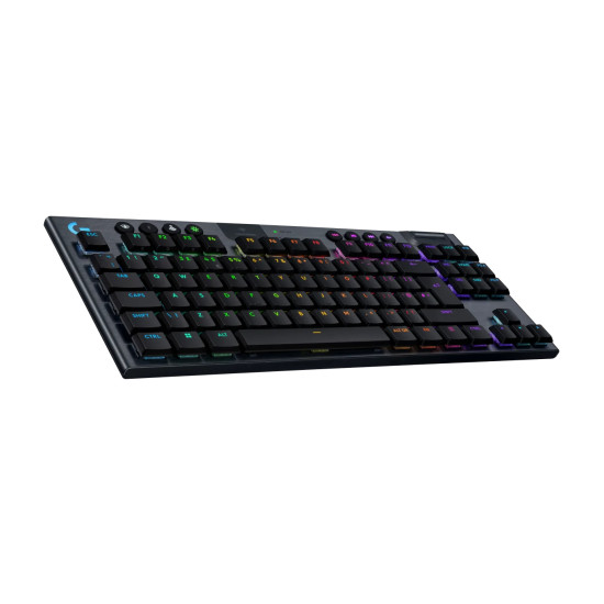 Безжична геймърска механична клавиатура Logitech G915X Lightspeed TKL - Linear Switch