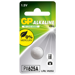 Алкална батерия GP LR9 625A 1,5V 1 бр. блистер за глюкомери и дистанционни
