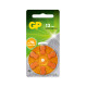 Zink Air battery GP ZA13 6pcs. button for Hearing aids