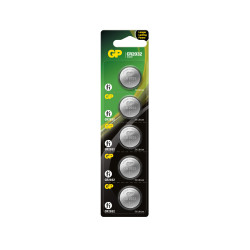 Lithium Button Battery GP  CR2032 3V 5 pcs in blister / price for 1 battery/ GP