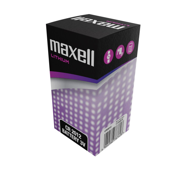 Бутонна батерия литиева MAXELL CR2012 3 V Бутонна батерия литиева MAXELL CR2012 3 V