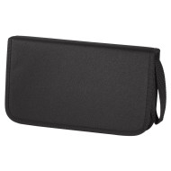 CD/DVD/Blu-ray Wallet, 104 HAMA, black CD/DVD/Blu-ray Wallet, 104 HAMA, black