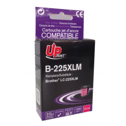 Ink cartridge UPRINT LC225XL BROTHER, Magenta