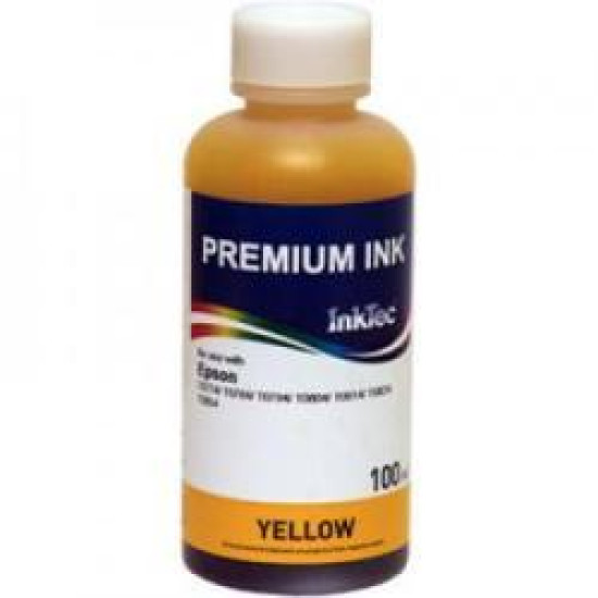 Бутилка с мастило INKTEC за HP C8766,9363,343, Samsung M110, 100 ml, Жълт Бутилка с мастило INKTEC за HP C8766,9363,343, Samsung M110, 100 ml, Жълт