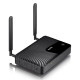 Безжичен рутер ZYXEL LTE3301-Q222, 2.4 GHz, 300Mbps, LTE 3G, SIM слот Безжичен рутер ZYXEL LTE3301-Q222, 2.4 GHz, 300Mbps, LTE 3G, SIM слот