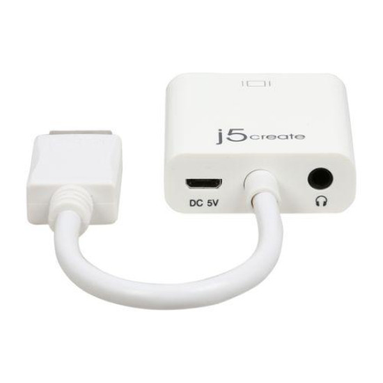 Аудио видео адаптер j5create JDA213 HDMI към VGA