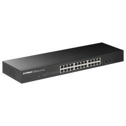 Switch EDIMAX GS-1026,  24x Gigabit ports, 2х SFP ports, Rack-mount Switch EDIMAX GS-1026,  24x Gigabit ports, 2х SFP ports, Rack-mount