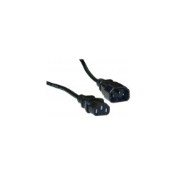 power extension supply cable Estillo, 3-pin, Black power extension supply cable Estillo, 3-pin, Black