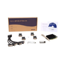 Graphic card Matrox M9140-E512LAF 512MB GDDR2 PCIe x16 Low Profile