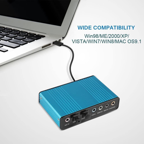 Звукова карта ESTILLO, USB, 5.1 Звукова карта ESTILLO, USB, 5.1