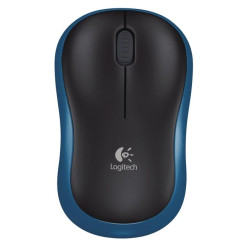 Безжична оптична мишка LOGITECH M185, Синя, USB Безжична оптична мишка LOGITECH M185, Синя, USB