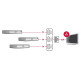 3 портов HDMI суич Delock 18600, 4K, 50 см. кабел, Черен