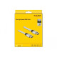 Кабел Delock Ultra High Speed,HDMI мъжко - HDMI мъжко, 48 Gbit/s, 8K 60 Hz, 2 м, Сребрист