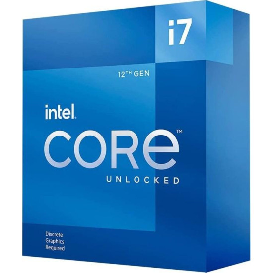 CPU Intel Alder Lake Core i7-12700KF, 12 Cores, 3.6GHz, 25MB, LGA1700, 125W, BOX