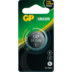 Lithium Button Battery GP CR-2325 3V  1 pcs in blister /price for 1 battery/