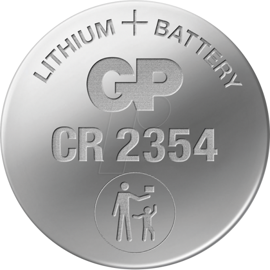 Lithium Button Battery GP CR-2354 3V  1 pcs in blister /price for 1 battery/