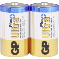 GP Alkaline battery ULTRA PLUS  LR20 / 2 pcs. pack / 1.5V GP