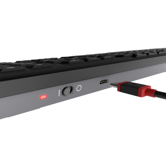 Kомплект безжична клавиатура с мишка CHERRY STREAM, Desktop Recharge