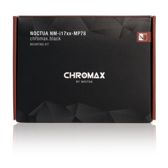 Noctua Mounting KIT LGA1700 - NM-i17xx-MP78-chromax.black, Air Tower Coolers - NH-U9S chromax.black, NH-U12S chromax.black