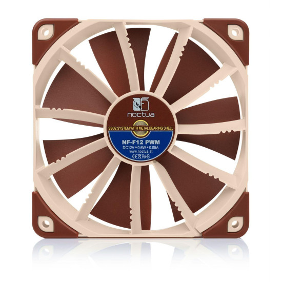 Вентилатор Noctua NF-F12 PWM, 4 pin, 120 mm