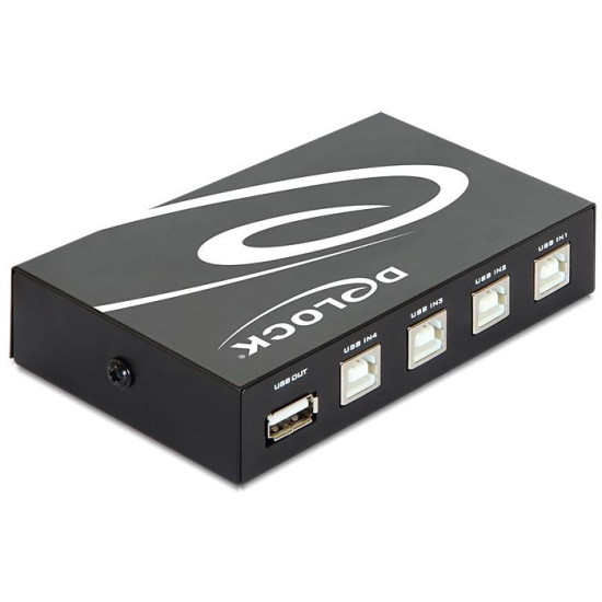 Delock Switch USB 2.0 4 port manual