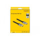 Кабел Delock Ultra High Speed, HDMI мъжко - HDMI мъжко, 48 Gbit/s, 8K 60 Hz, 2 м, Сив