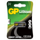 Lithium Photo Battery GP CR123 3V