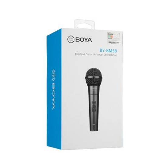 BOYA Cardioid Dynamic Vocal Microphone BY-BM58