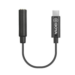 BOYA 3.5mm TRS (Female) to Type-C (Male) Audio Adapter BY-K4